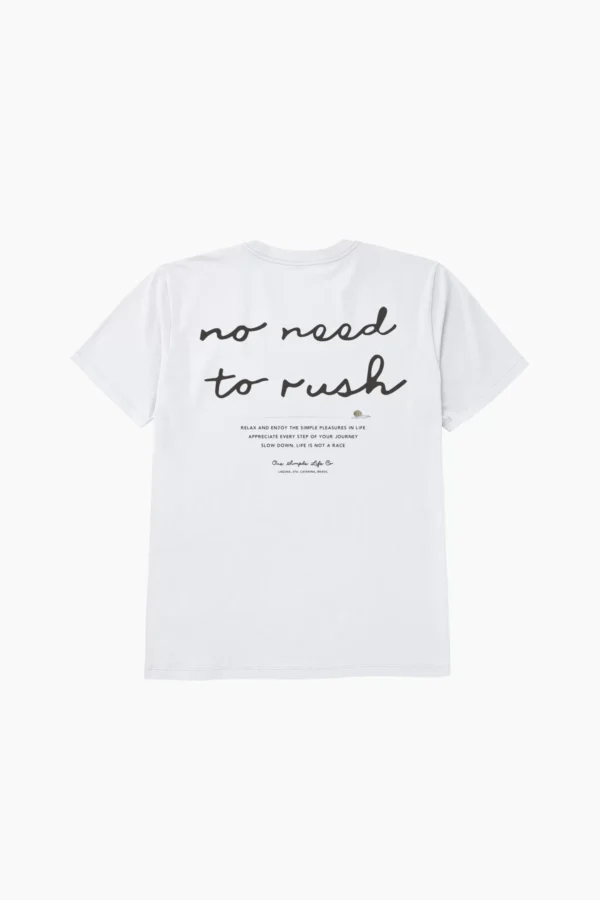 Camiseta no rush